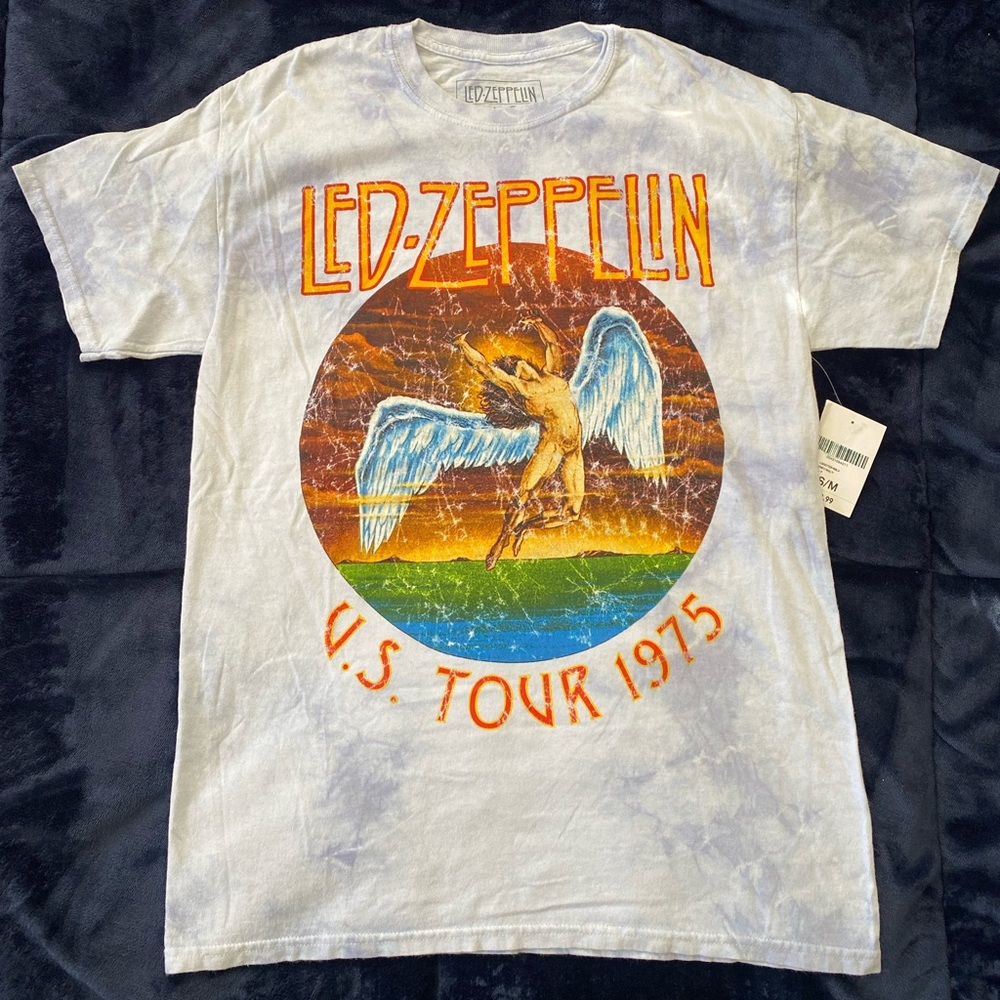 Led Zeppelin vintage reprint new with tags